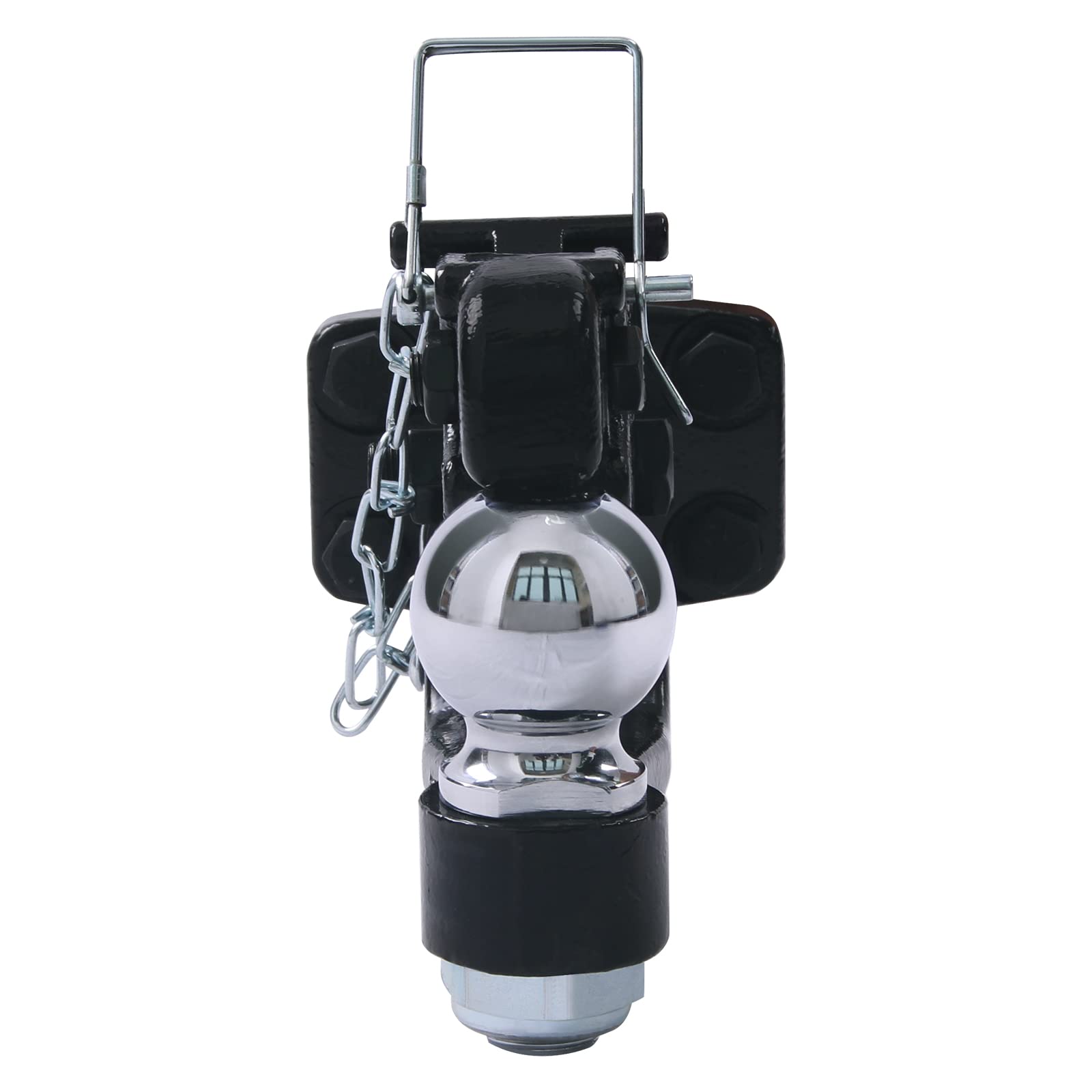 Removable 2-inch hitch ball on TowKing for flexible towing options.