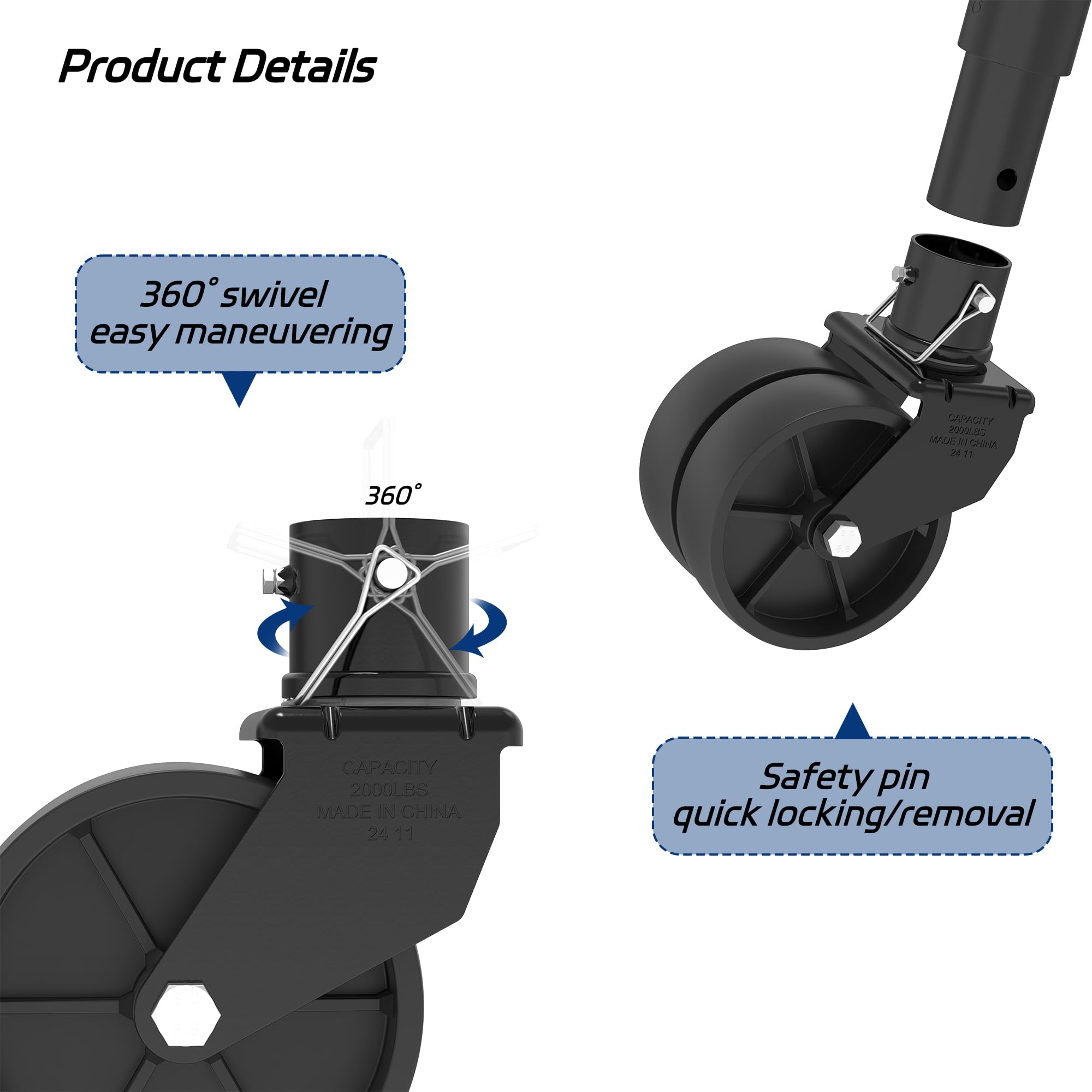 TowKING SAE-compliant construction meets quality and safety standards for dependable performance.