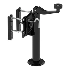 TowKing swiveling bolt-on trailer jack assembly for flexible mounting and stable support