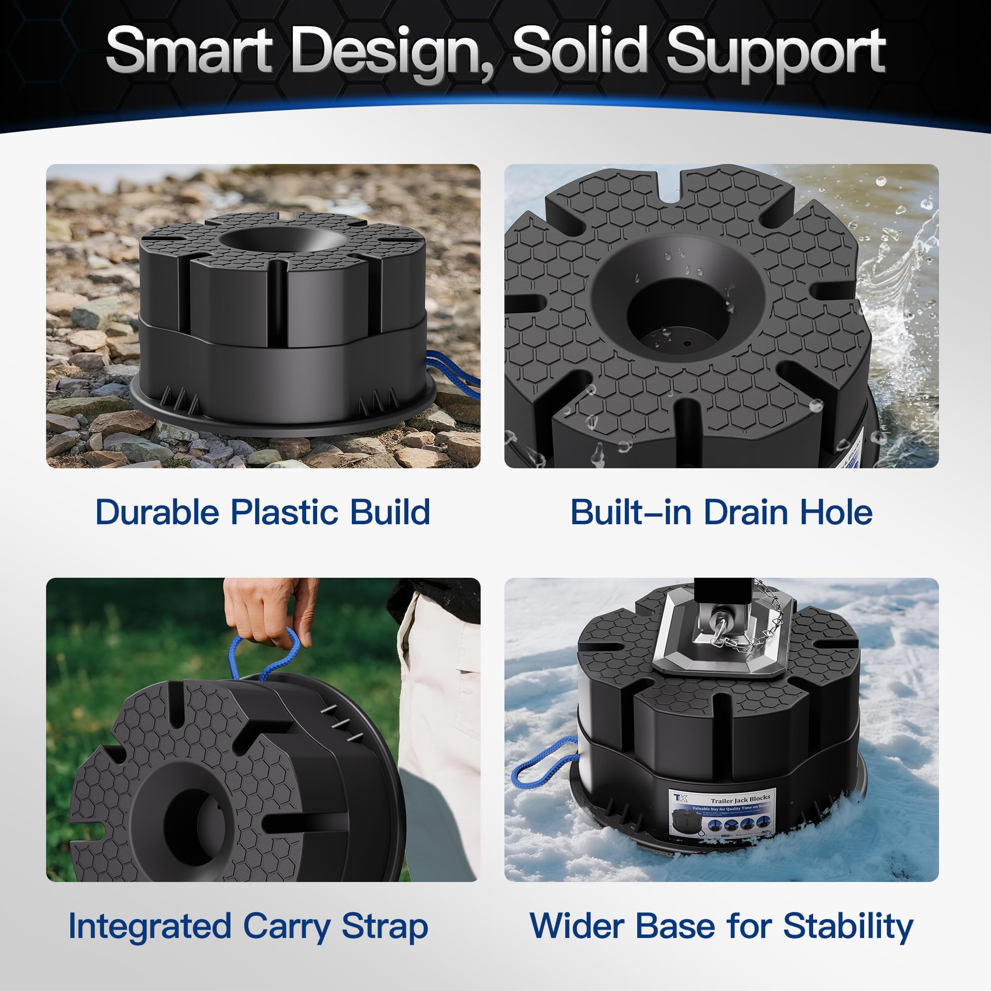 TOWKING travel-ready system keeps all components organized