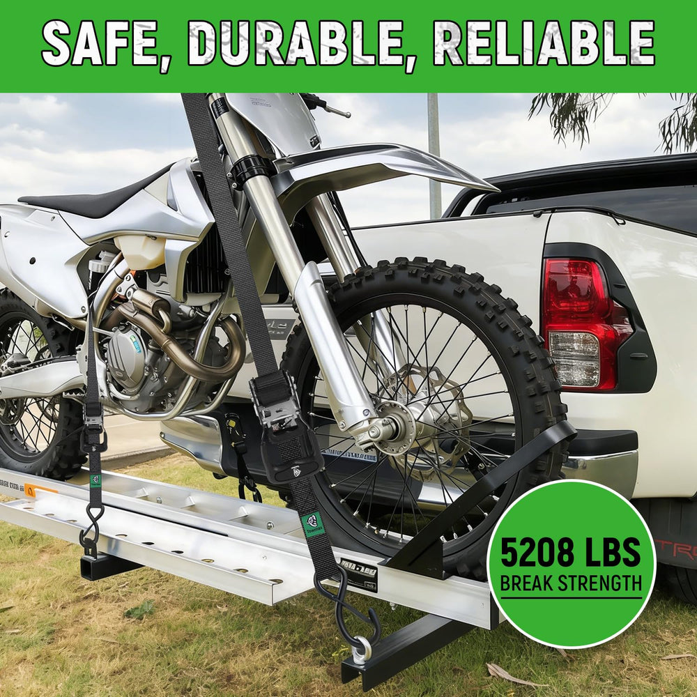 Towmax ergonomic ratchet handle enabling fast, precise tensioning.