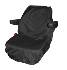 Town & Country Tractor Large Seat Cover in black protects heavy tractor seats from wear and moisture.