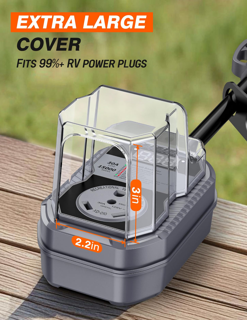 TOWTAMER durable construction delivers reliable surge protection.