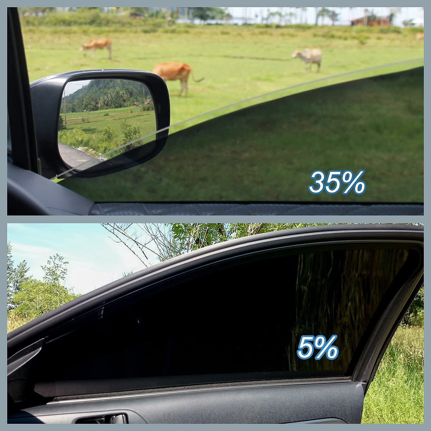 TOYOCO ceramic film blocks UV and IR rays, keeping the cabin cooler