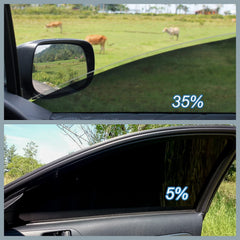 TOYOCO ceramic film blocks UV and IR rays, keeping the cabin cooler