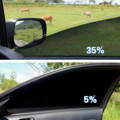 TOYOCO UV-ray blocking ceramic tint reduces sun exposure inside the car