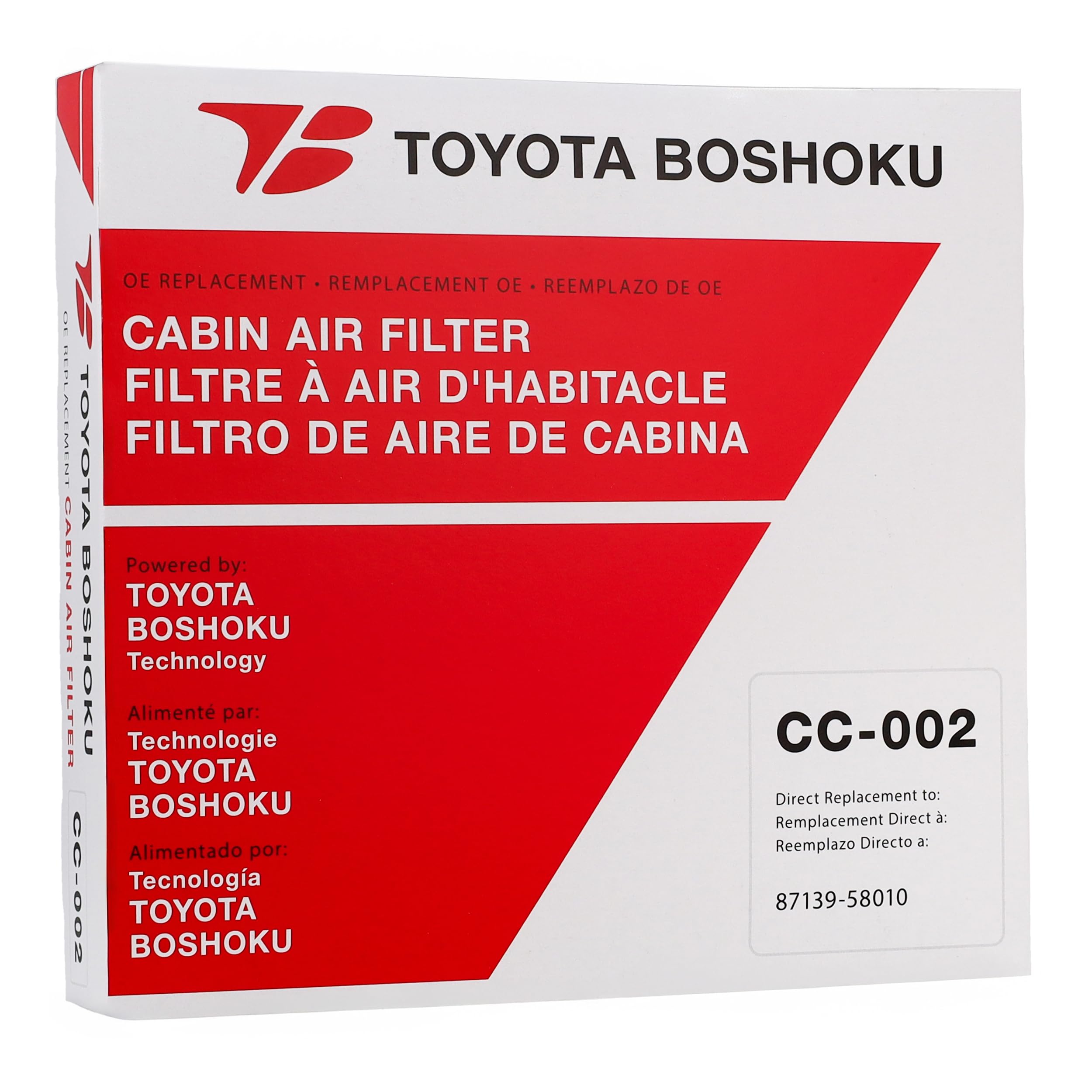 Toyota Boshoku direct replacement shown during Camry installation.