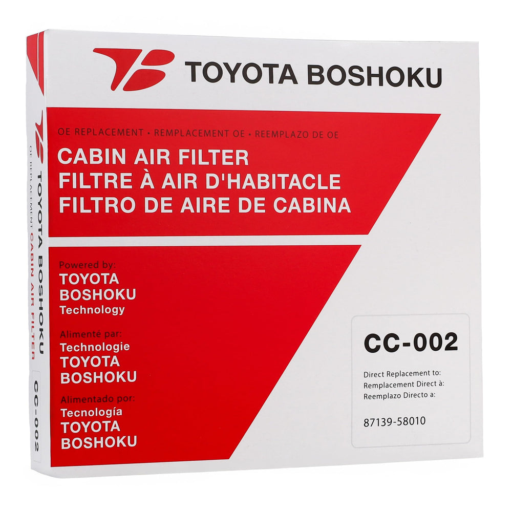 Toyota Boshoku direct replacement shown during Camry installation.