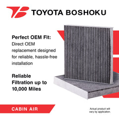 Toyota Boshoku OEM-fit replacement for Camry installation.