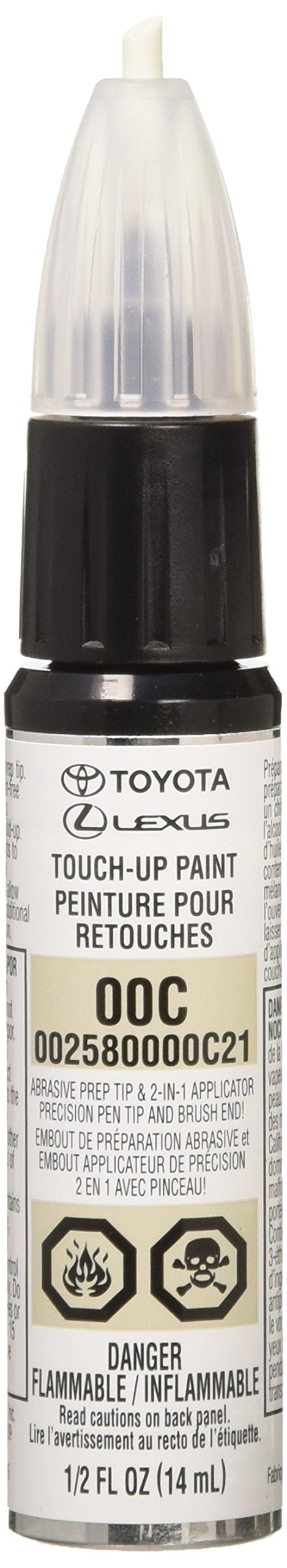Toyota Genuine Clear Coat Touch-Up Paint Pen for precise chip repairs and lasting gloss.