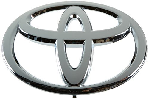 Toyota Genuine 75311-0C030 emblem packaging showing official badge ready for install.