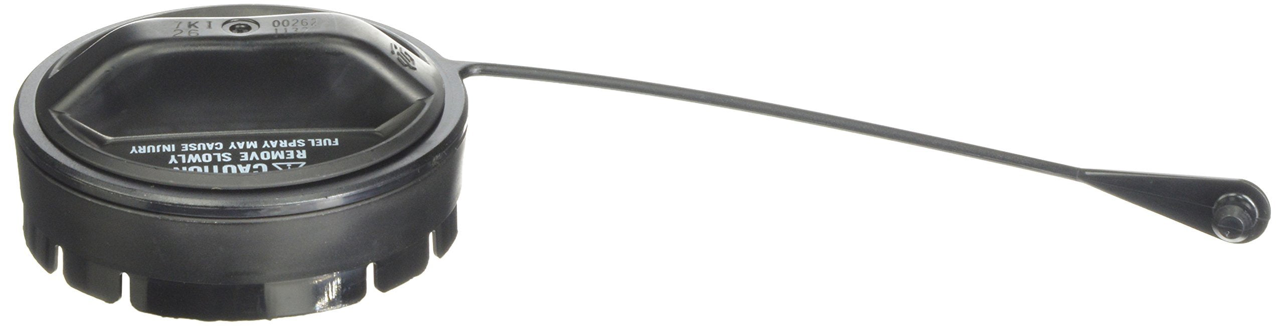 Toyota Genuine cap assembly for fuel tank seals the system and preserves fuel integrity.