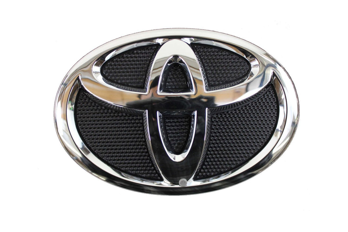 Toyota Genuine Grille Emblem for the front grille, authentic styling and perfect OEM fit.