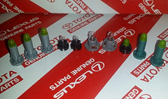 Toyota genuine OEM cooler control console bulbs for reliable dashboard illumination.