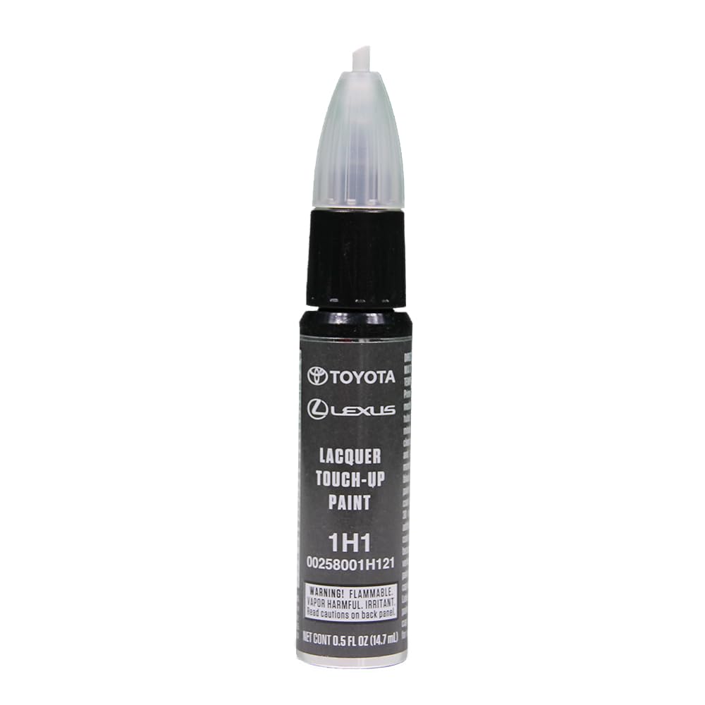 Toyota Predawn Grey Mica 1H1 touch-up paint for small chips and scratches, easy application