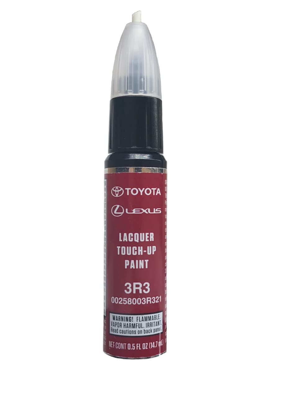 Toyota touch up paint 3R3 barcelona red metallic for quick scratch repair