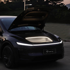 TPARTS frunk LED strip illuminates the Model Y front trunk for night access