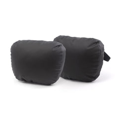 TPARTS leather headrest pillow on a Tesla Model Y seat offering plush, breathable comfort.