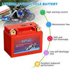 TPE battery compatibility with Honda and Yamaha models for powersports