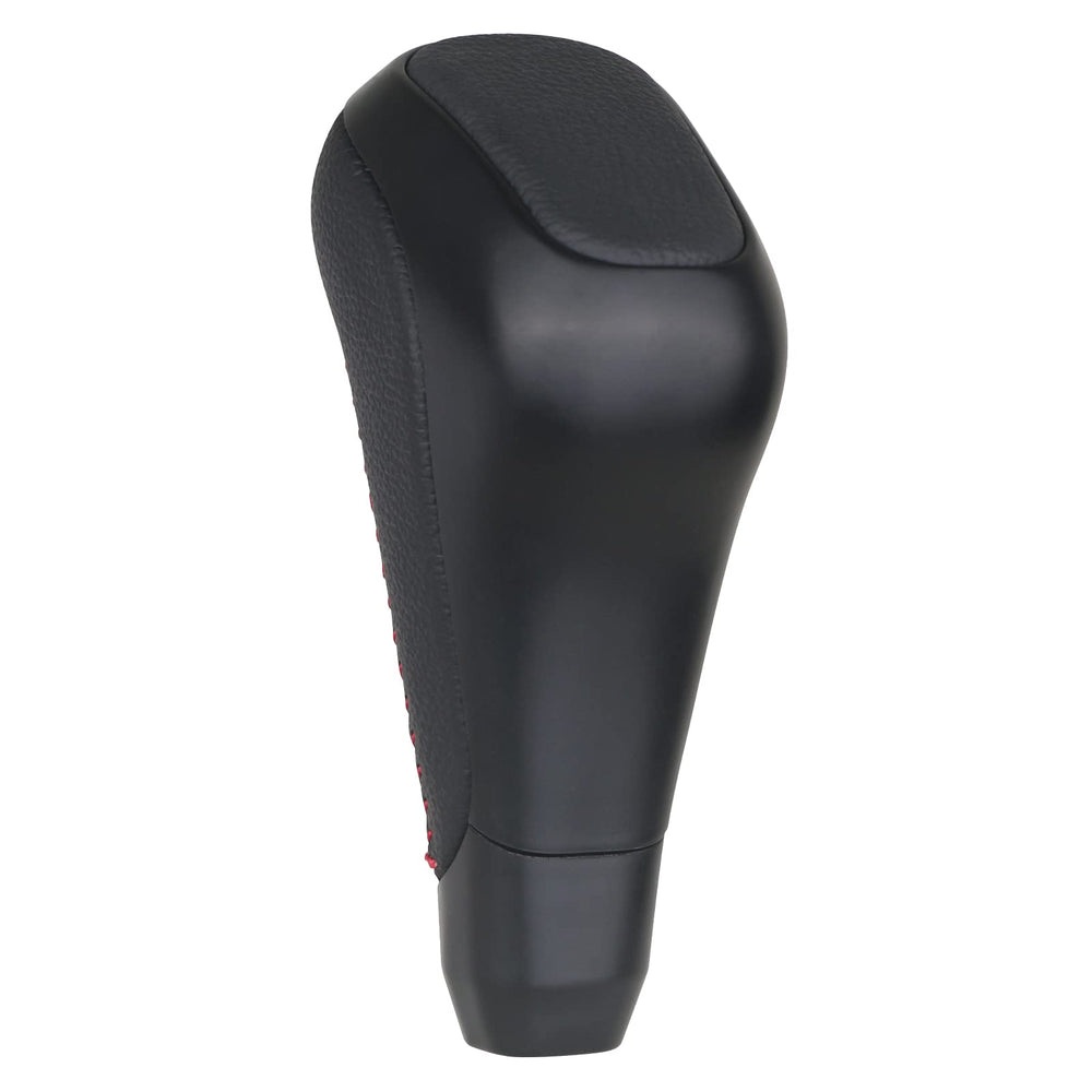 TQPONLY automatic gear shift knob in black leather for Toyota interior upgrade and grip