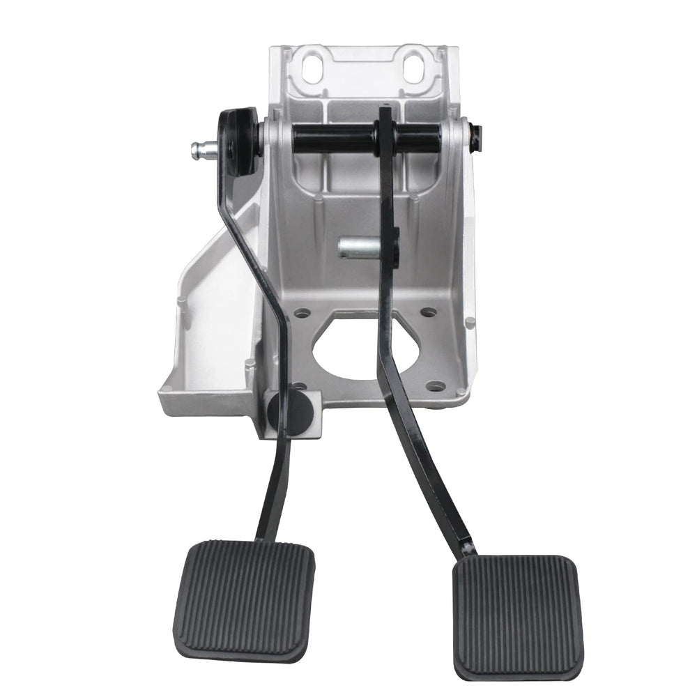 TQPONLY brake clutch pedal bracket assembly front view showing sturdy metal construction for Ford Ranger