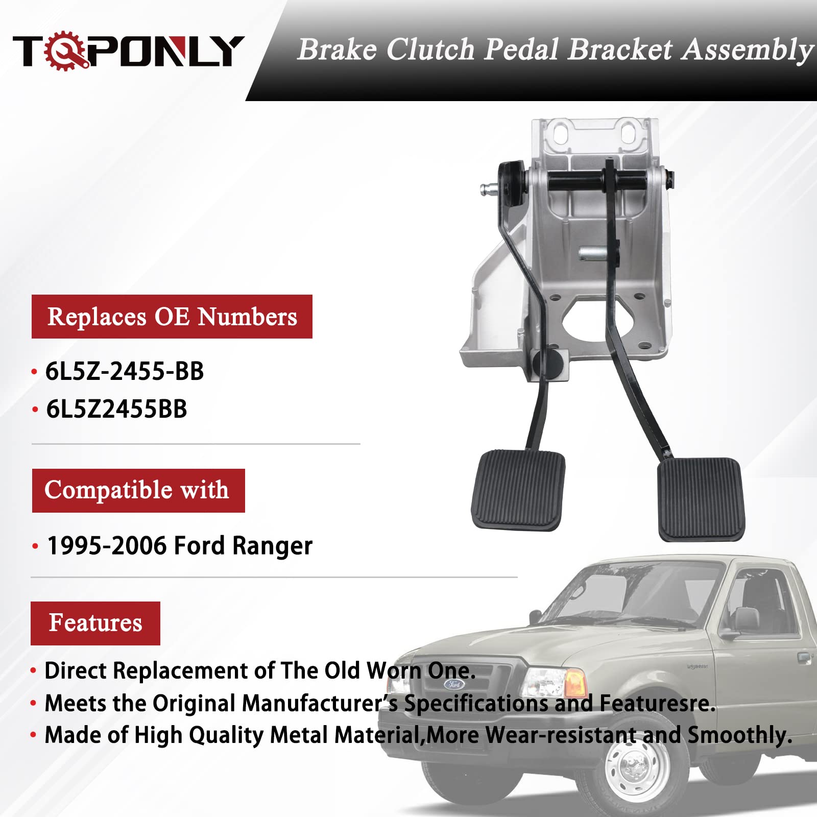 TQPONLY bracket mounted bushings image shows precision fit for smooth operation