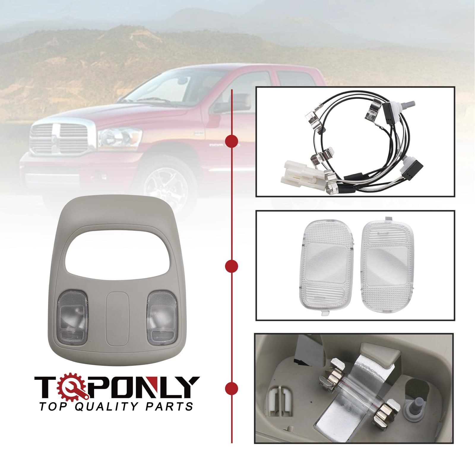 TQPONLY compatibility chart for Dodge Ram fitment at a glance.