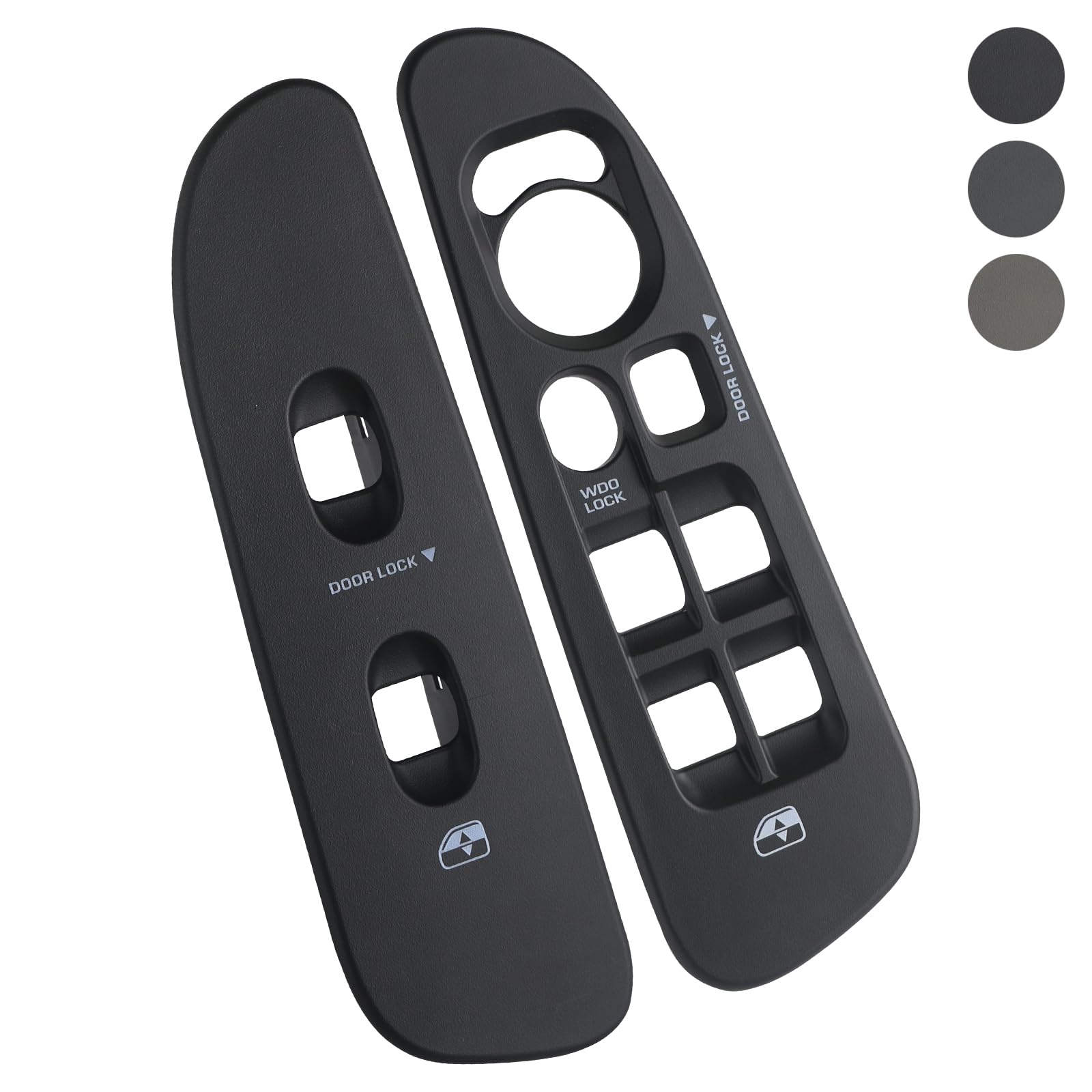 TQPONLY door window switch bezel front driver side with precise fit.