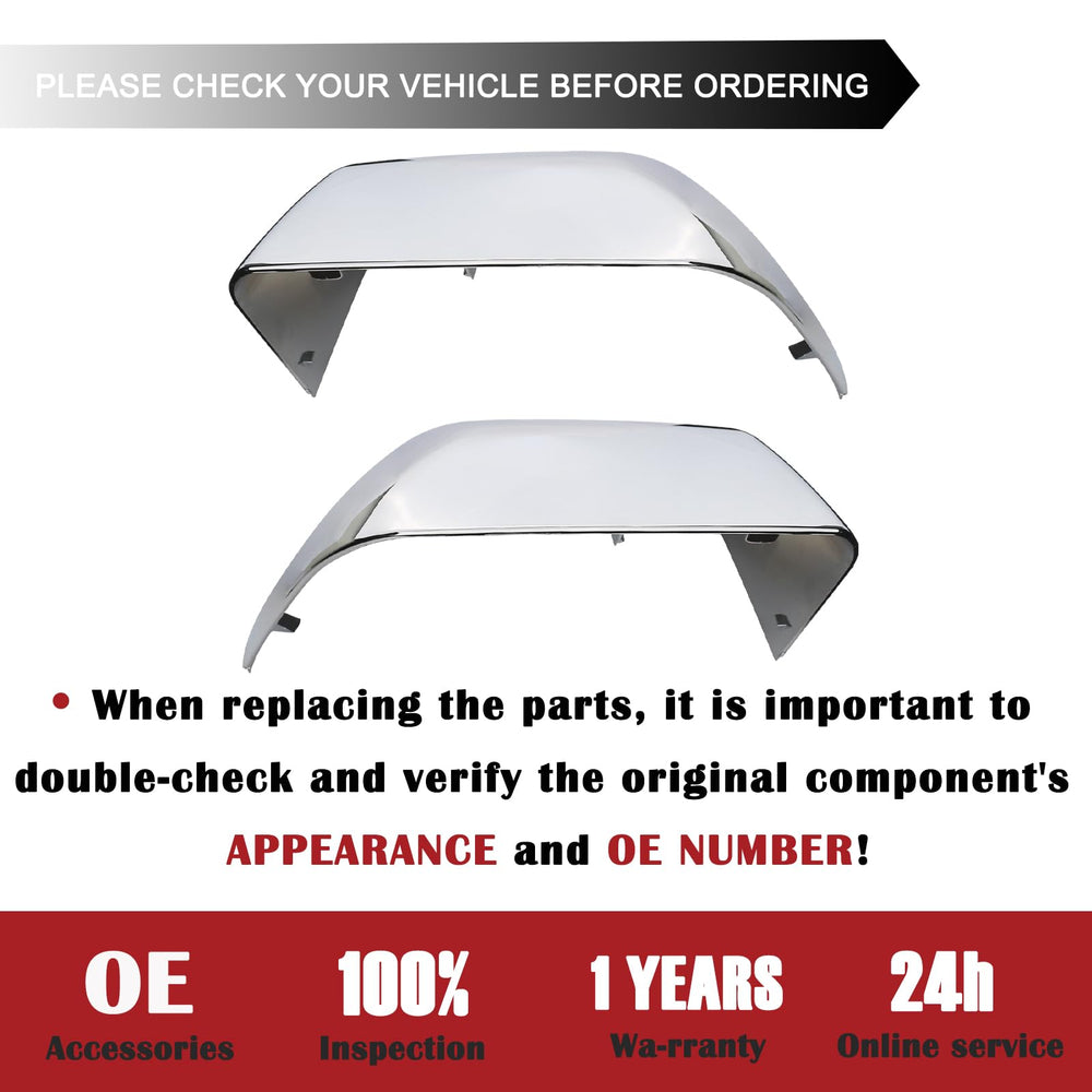 TQPONLY driver-side mirror cap fit example with factory-like integration.