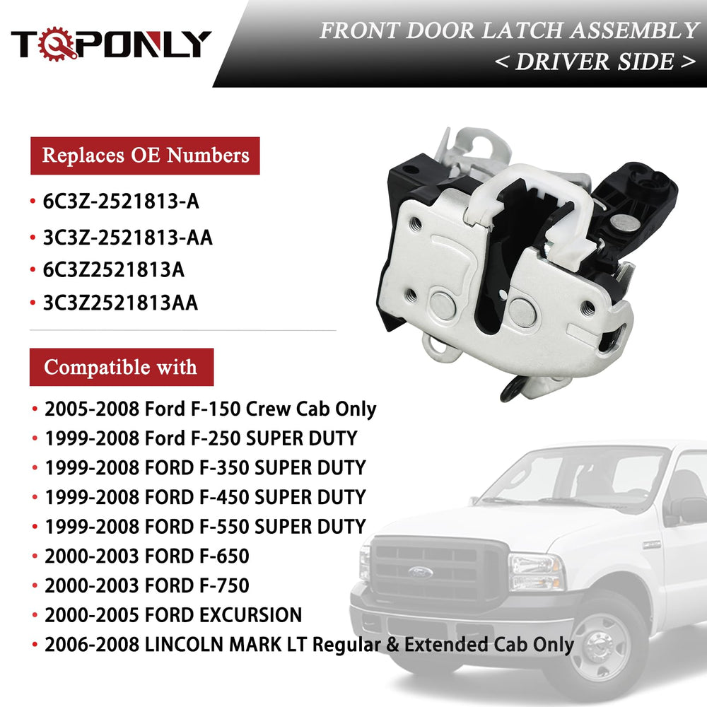 TQPONLY driver-side mount coverage demonstrates mounting fit for Ford F-Series