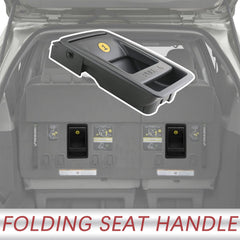 TQPONLY folding seat latch release handle gray right for Toyota Sienna