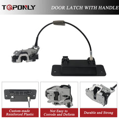 TQPONLY Ford E-Series rear door latch for left-side installation.