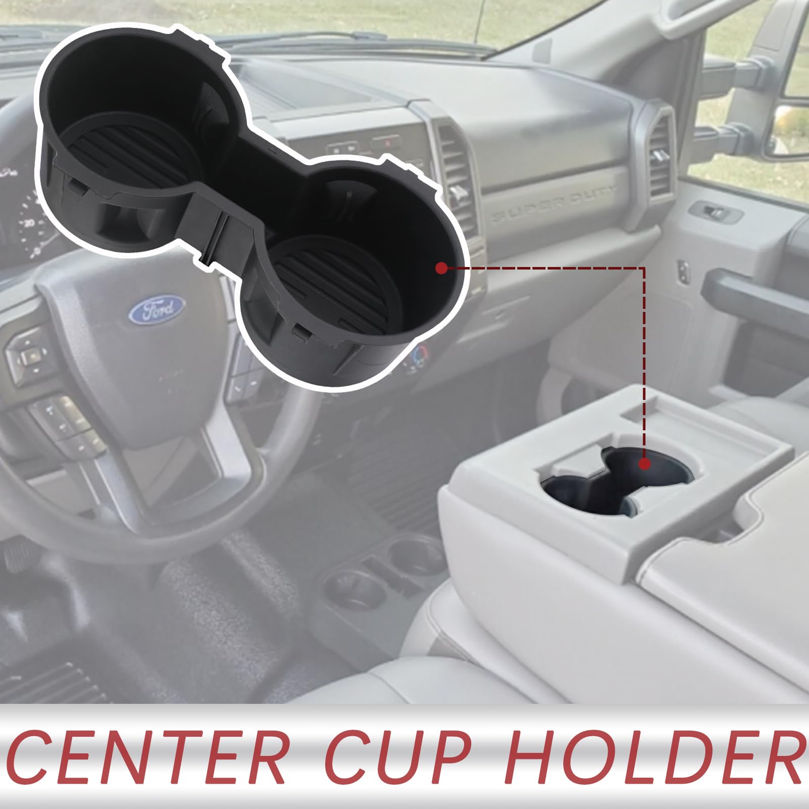 TQPONLY Super Duty fitment graphic for 2017-2022 regular and crew cabs.