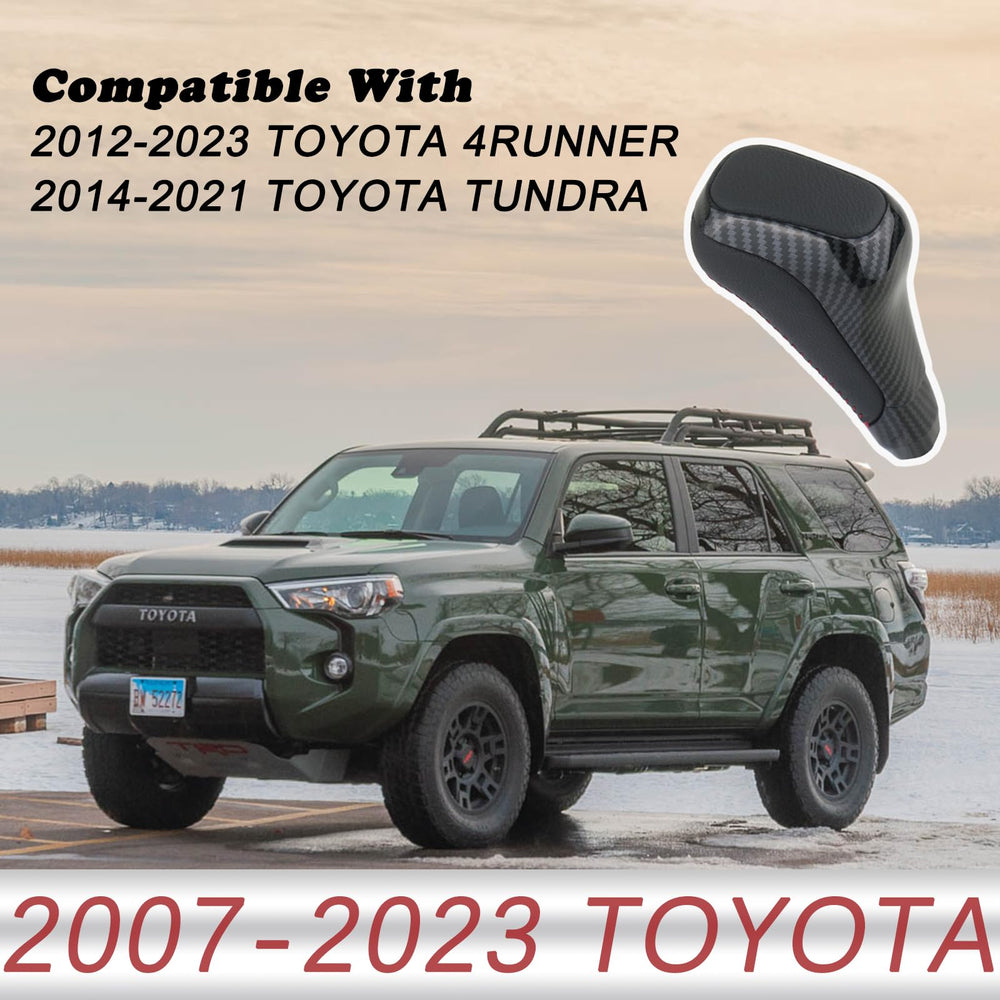 TQPONLY knob installed in a 4Runner for improved feel and quick shifts
