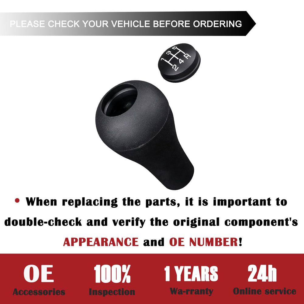 TQPONLY gear shift knob easy installation with original specs