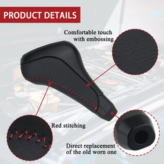 TQPONLY gear shift knob installed in a vehicle for seamless replacement