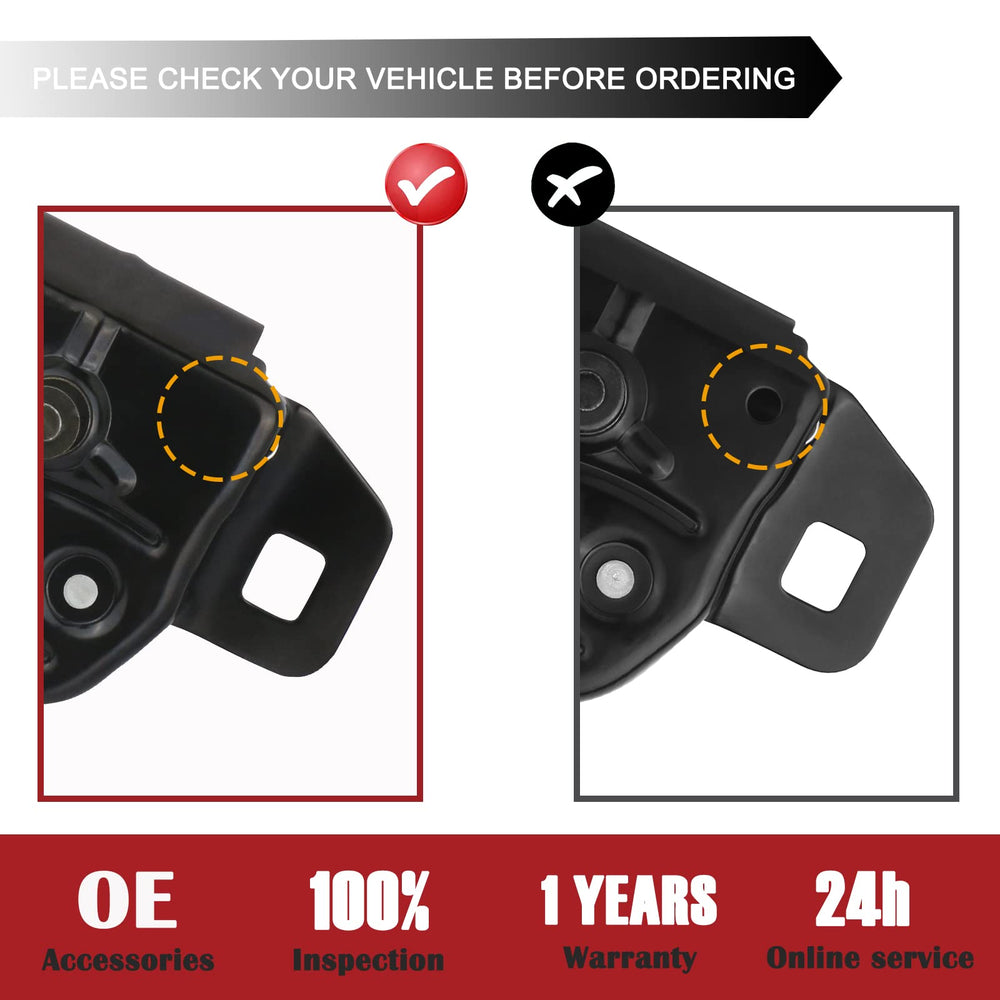 Dodge Durango hood latch with TQPONLY provides smooth operation.
