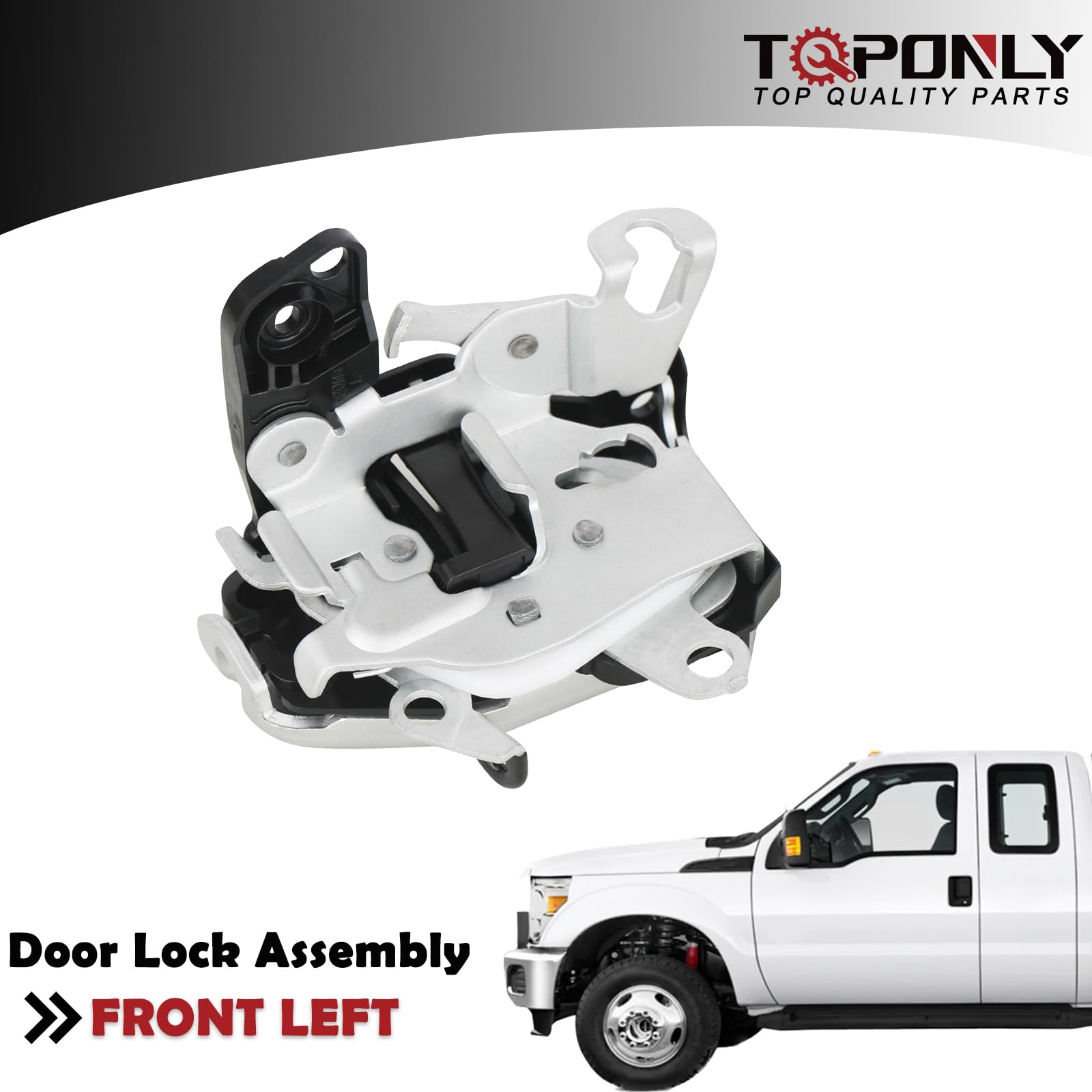 TQPONLY latch parts detail shows durable materials for long service