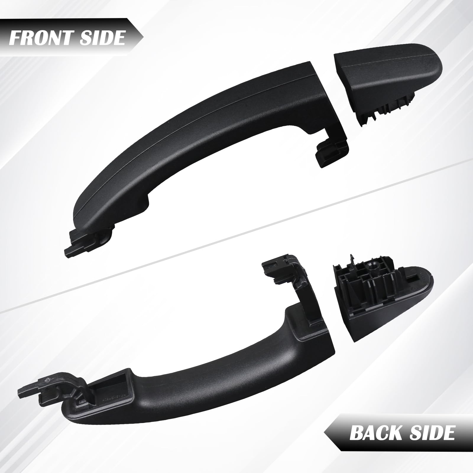 TQPONLY outer door handle assembly delivers a direct replacement with factory-like fit