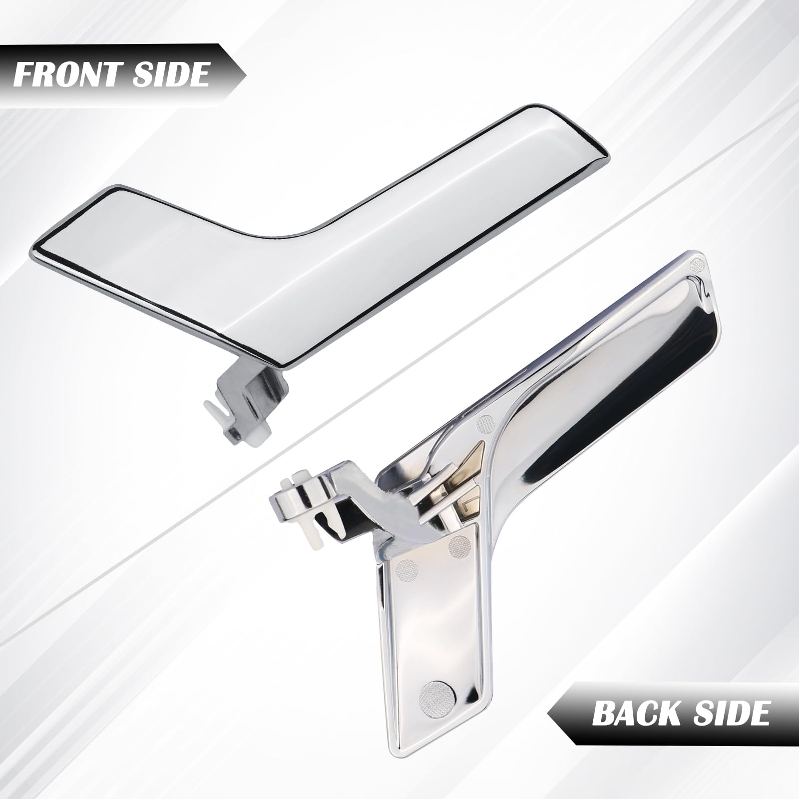 TQPONLY replacement door handle installed inside Mercedes cabin
