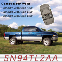 TQPONLY sunglasses holder door adds convenient storage in Ram cab.