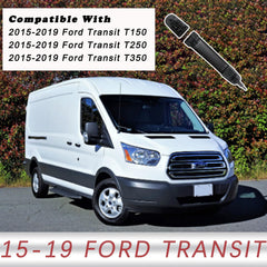 TQPONLY texture black housing and lever detail enhances van exterior aesthetics