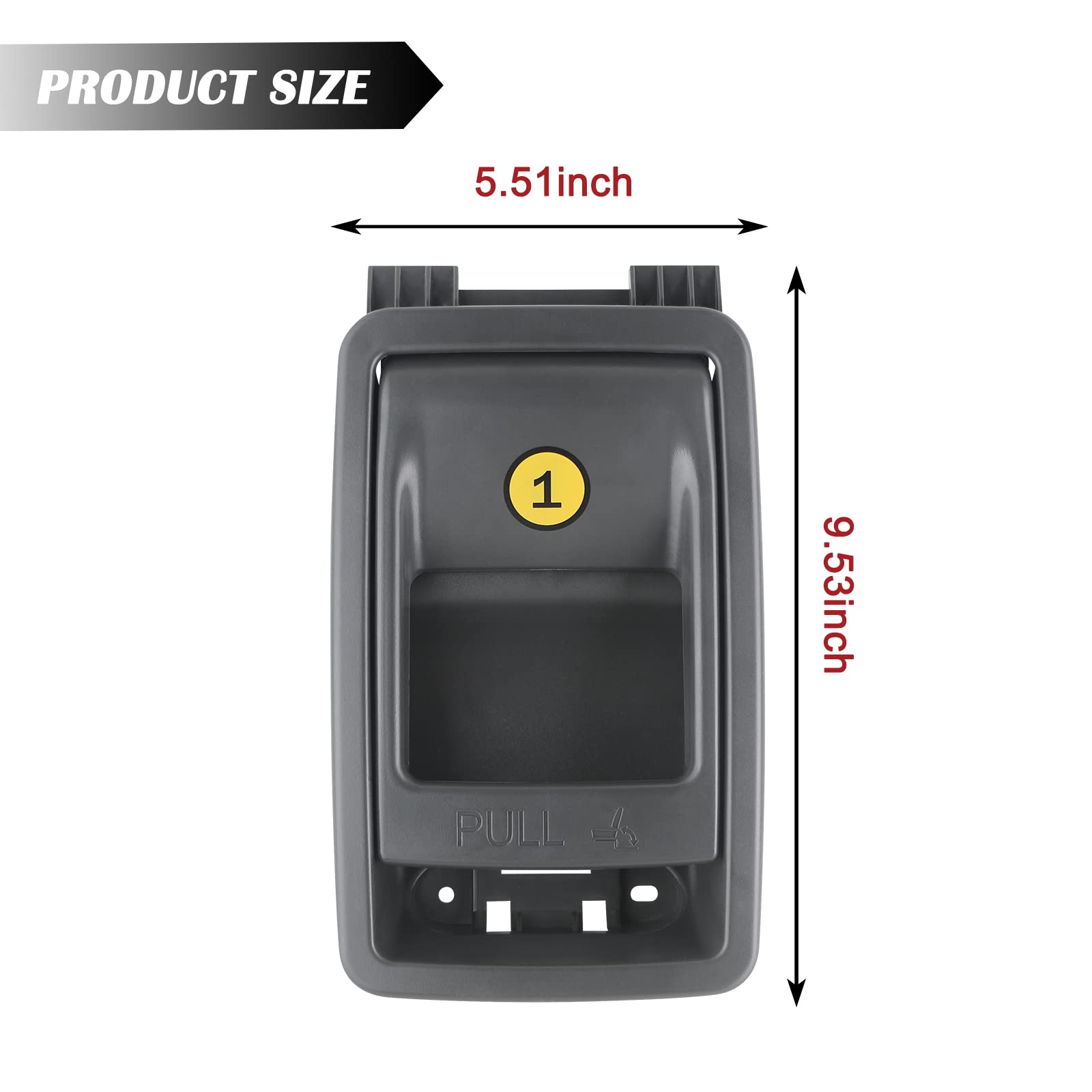 TQPONLY third-row latch replacement compatible with 75220