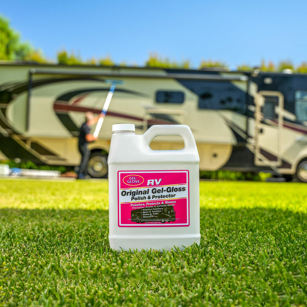 TR Gel-Gloss carnauba wax coating providing protective shine.