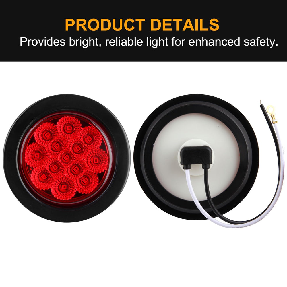 Traberm rubber grommets and pigtail kit for easy installation of marker lights.