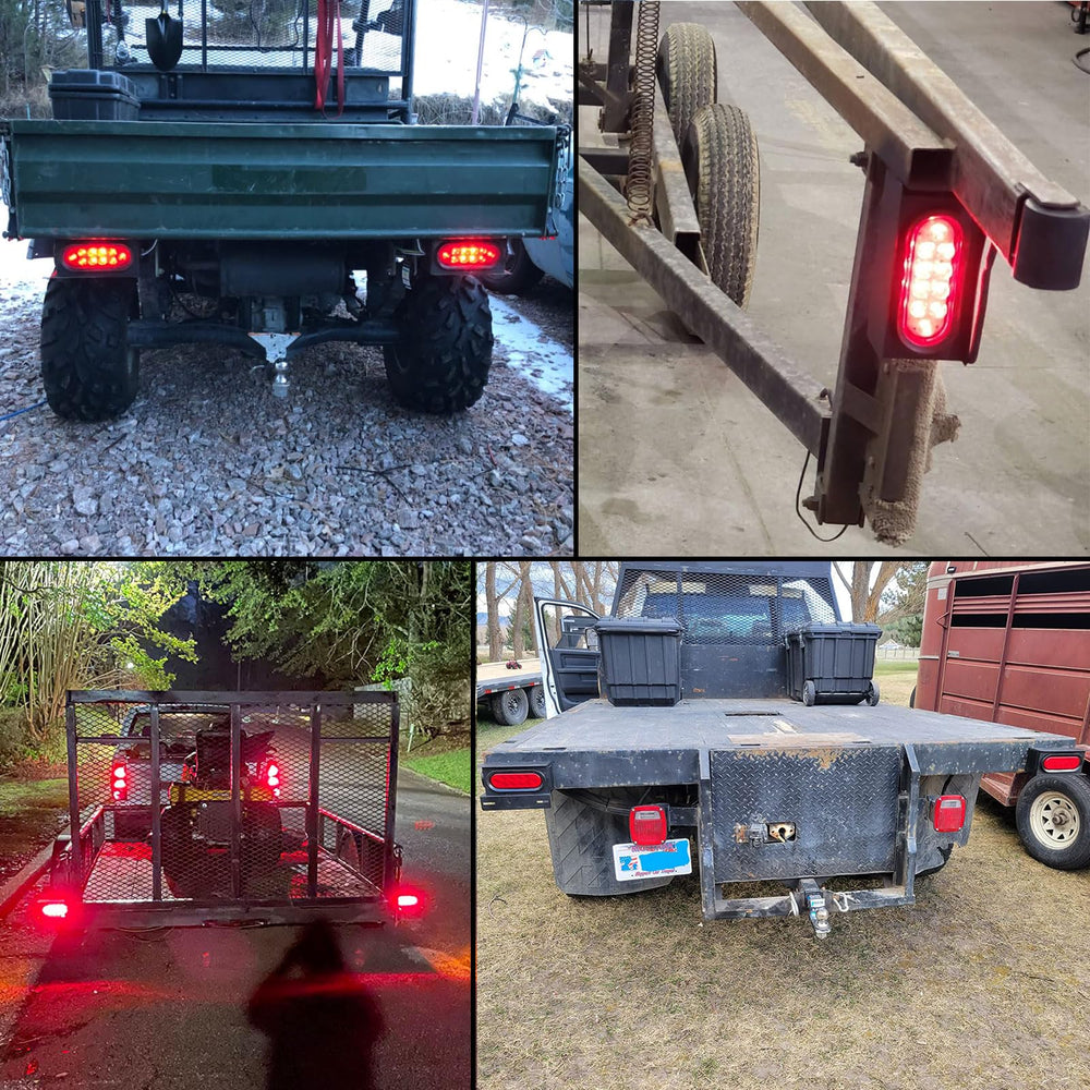 Traberm IP67-rated lights withstand all-weather trailer use.