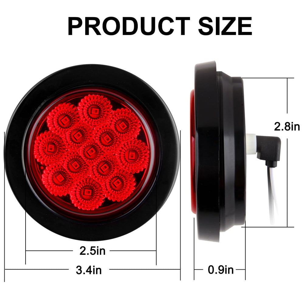 Traberm IP67 waterproof flush-mount marker light ready for wet conditions.