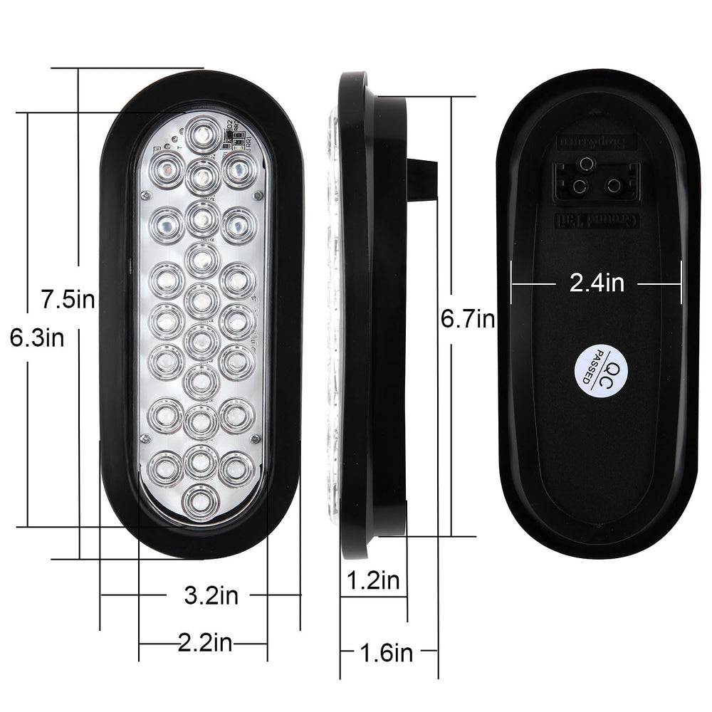 Traberm trailer light with IP67 waterproof rating handles rain and splashes reliably.