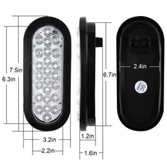 Traberm trailer light with IP67 waterproof rating handles rain and splashes reliably.