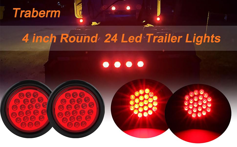 Traberm trailer lights for trucks and RVs offering versatile use.